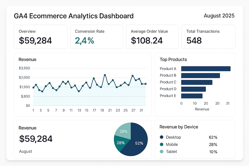 Google Analytics 4 Unleashes Full E-commerce Data Access Across Reports