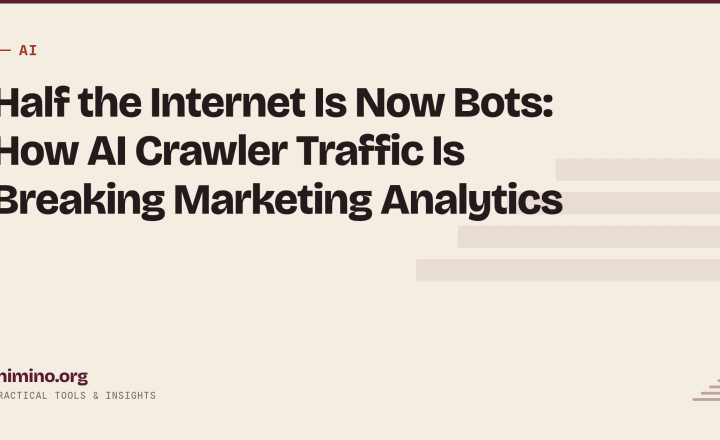 Half the Internet Is Now Bots: How AI Crawler Traffic Is Breaking Marketing Analytics