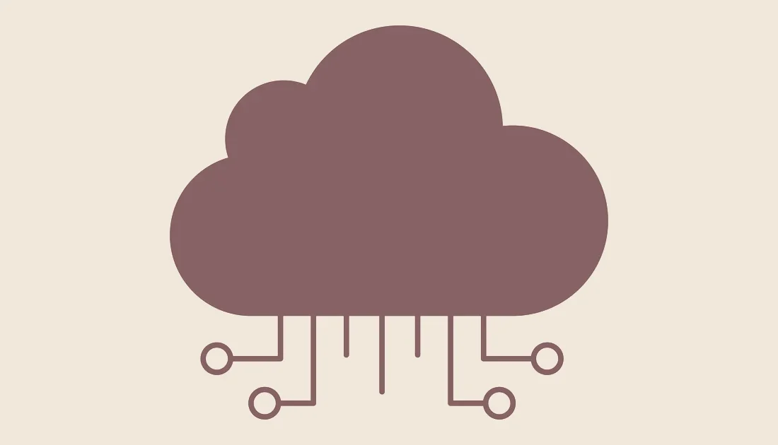 Cloud and network nodes representing AI crawlers traversing the web