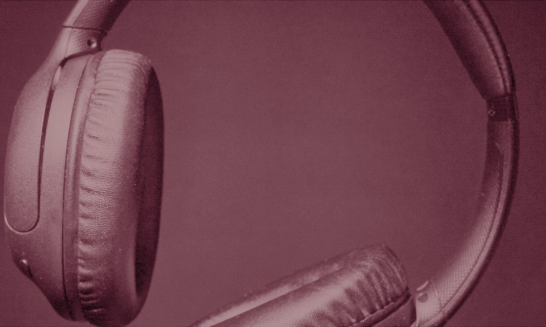 Close-up of over-ear headphones, the device whose Bluetooth handover exposed the script